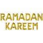 Ramadan Kareem Foil Balloons Gold, thumbnail 1 of 2