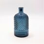 Recycled Glass Patterned Bottle Vase In Eight Colours, thumbnail 7 of 9