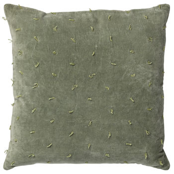 Green Bay Velvet Scatter Cushion, 2 of 3