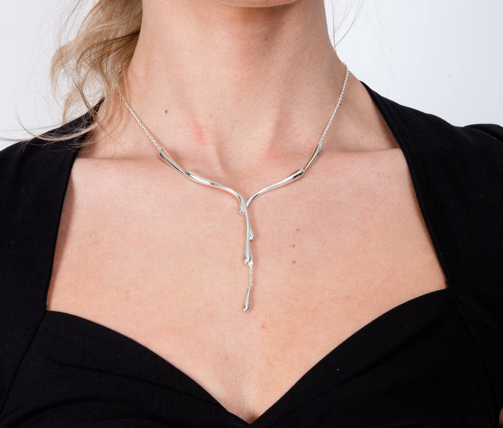 Dripping Necklace By Lucy Quartermaine