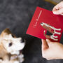 Beagle Dog Valentines Card I Love Aroooooooooo, thumbnail 1 of 4