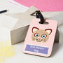 Personalised Children's Animal Book Bag / Luggage Tag, thumbnail 5 of 7