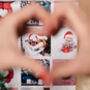 Personalised Holly Jolly Christmas Photo Wrapping Paper, thumbnail 5 of 5