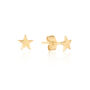 Soho 9ct Gold Mini Star Earrings, thumbnail 3 of 4