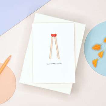 Perfect Match Personalised Valentine's Card, 4 of 4