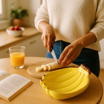 Colour Pop Banana Fruit Bowl, 2 of 6