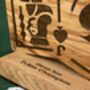 Personalised Wood And Resin Poker Trophy, thumbnail 8 of 9