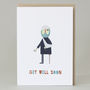 'Get Well Soon' Pirate Card, thumbnail 1 of 3