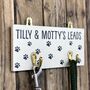 Personalised Dogs Lead Hook, thumbnail 2 of 3