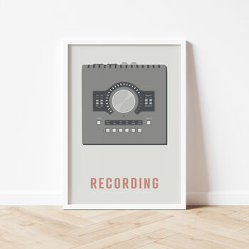 Recording Interface Print | Music Producer Poster, 5 of 6