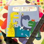 Dinosaurs Happy Birthday Card, thumbnail 1 of 5