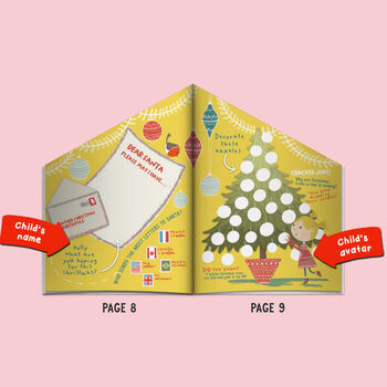 Personalised 'My Christmas House' Book, 8 of 11