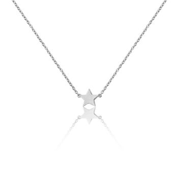 Soho Silver Or Yellow Gold Plated Star Necklace, 2 of 9