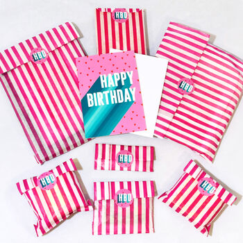 Girls Pink Birthday Gift Box Hamper For Her Teen, 9 of 9