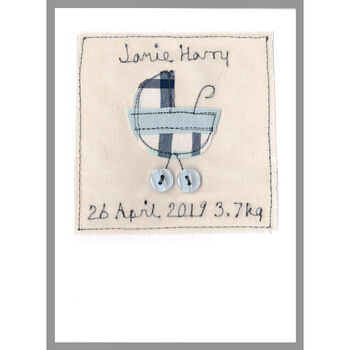 Personalised New Baby Boy Card, 12 of 12