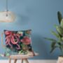 Beneath The Surface Sealife Square Cushion With Underwater Theme, thumbnail 3 of 6