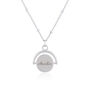 Spinning Disc Necklace With Double Engraving, thumbnail 5 of 7