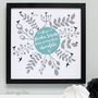 Personalised Our Aunty Loves…Framed Print, thumbnail 5 of 6