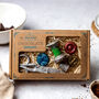 Chocolate Sewing Set Cotton Anniversary Gift Box, thumbnail 1 of 11