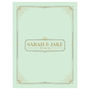 Personalised Art Deco Wedding Guest Book Print, thumbnail 2 of 4