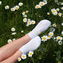 Delicate Celeste And Retro Blue Women's Trainer Socks, thumbnail 6 of 7