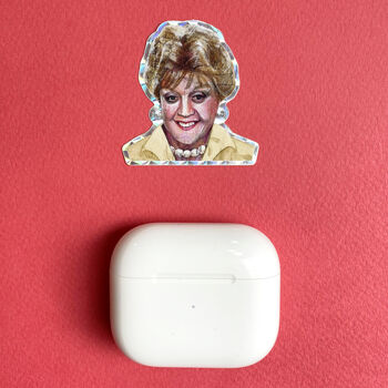 Angela Lansbury / Jessica Fletcher Holographic Sticker, 2 of 5