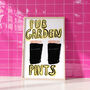 Pub Garden Pints, thumbnail 1 of 4