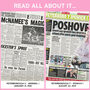 Peterborough United Fc Personalised Football Gift Posh Newspaper History Book, thumbnail 9 of 12