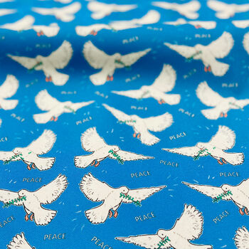 Peace Dove Organic Cotton Tea Towel, 3 of 4