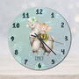 Enchanting Alpaca Clock, thumbnail 2 of 4