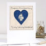Personalised Heart Wedding Anniversary Card For Him, thumbnail 1 of 9