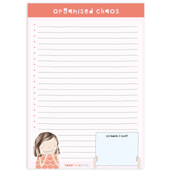 Organised Chaos A5 List Pad, 2 of 4