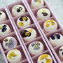 Edible Flower Macaron Gift Box, thumbnail 1 of 2