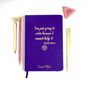 Personalised Charlotte Brontë Quote Notebook, thumbnail 2 of 11
