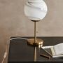 Fauna Marbled Glass Globe Table Lamp, thumbnail 3 of 5