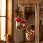 Handmade Felt Woodland Caterpillar Hanging Decoration, thumbnail 2 of 3