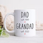 Personalised Mug 'Grandad Established', thumbnail 1 of 2