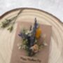 Mothers Day Card With Dried Flowers, thumbnail 4 of 4