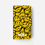 Personalised Leather Smiley Design Wallet Flip Case, thumbnail 1 of 9