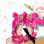 Luxury Personalised 40th Birthday Card For Her Pink Heel Scented Handmade 3D Gift, thumbnail 3 of 11