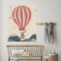 Ballon Riding Mouse Nursery Art Print, thumbnail 3 of 6
