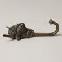 Highland Cow Coat Hook Heritage Finish, thumbnail 2 of 3