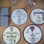 Vinyl Record Coasters 80s Pop Rock Set Of Four, thumbnail 6 of 8