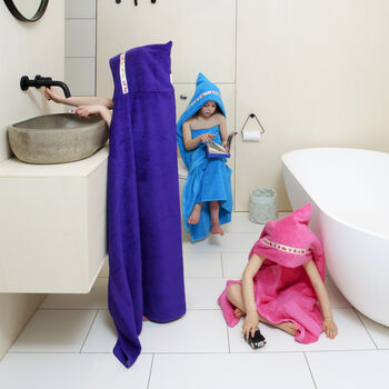 Jumbo Children's Hooded Towel | For Tweens Up To 13yrs, 3 of 11