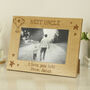 Fathers Day Gifts Engraved Photo Frame 6x4, thumbnail 3 of 5