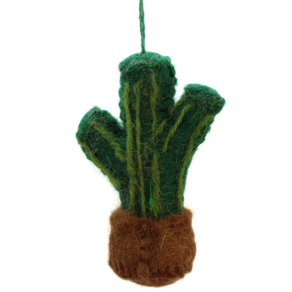 Striped Crazy Cacti Fair Trade Handmade By Felt so good ...