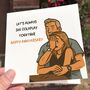 Coldplay Anniversary Card – Funny Viral Couple Card, thumbnail 1 of 7