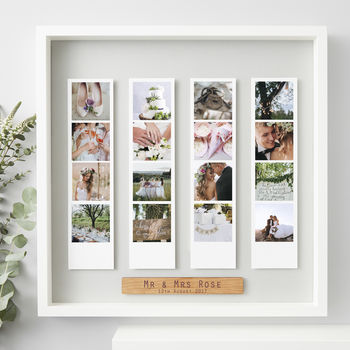 Personalised Wedding Framed Photo Booth Print, 2 of 6
