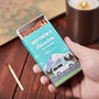 Personalised Adventure Motorhome Matches, thumbnail 3 of 8