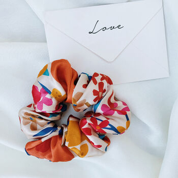 Luxury Silk Scrunchie Liberty Of London Silk Satin, 4 of 10
